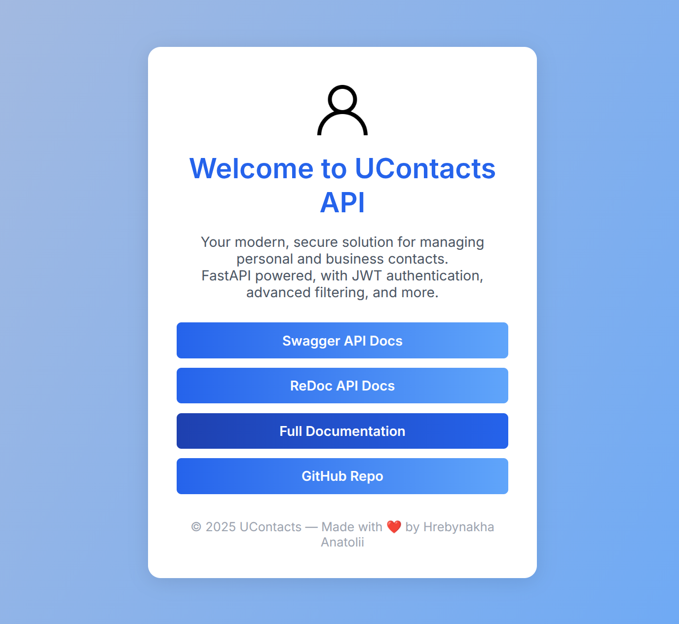API Documentation